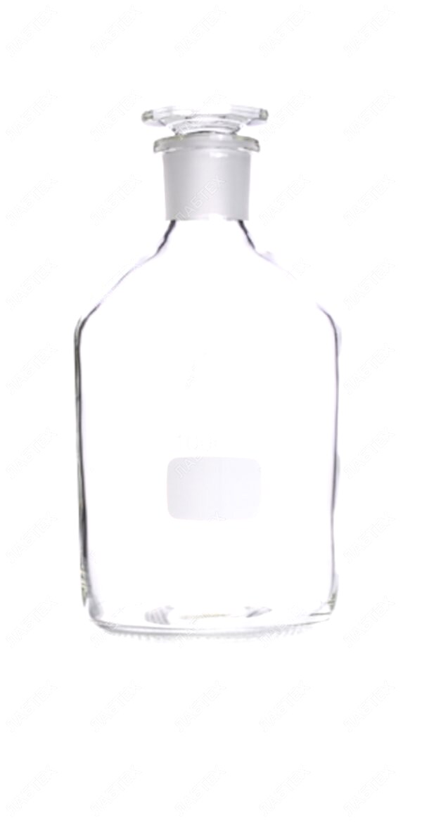 Склянка для реактивов  1000 мл, светлая, узкое горло, DWK (Schott Duran), 211655404